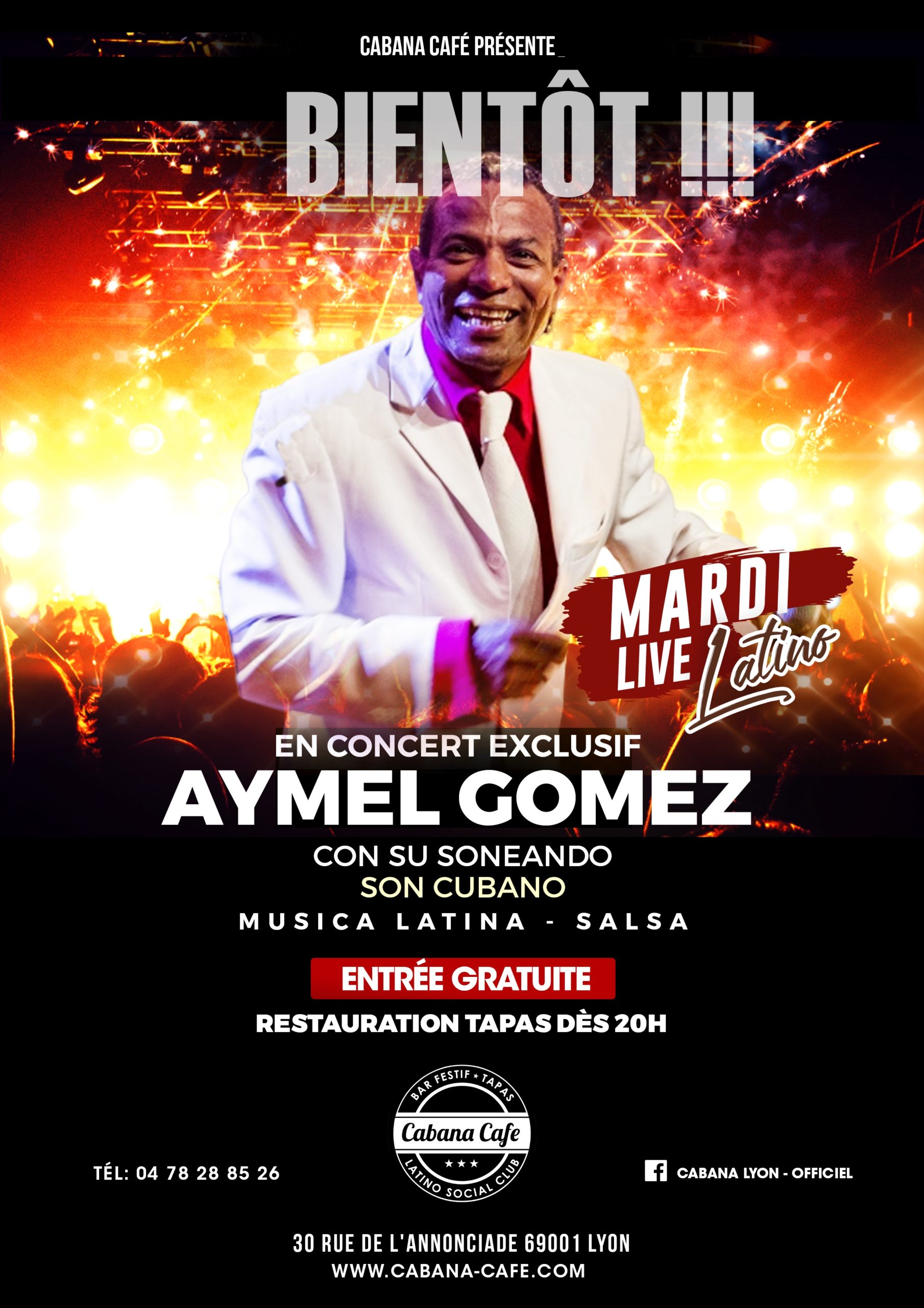 Concert Aymel GOMEZ